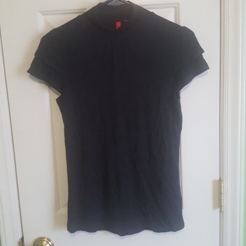 Dark gray shirt